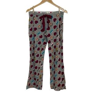 Paul Frank Lounge PJ Pants, Grey Monkey Joggers, Small